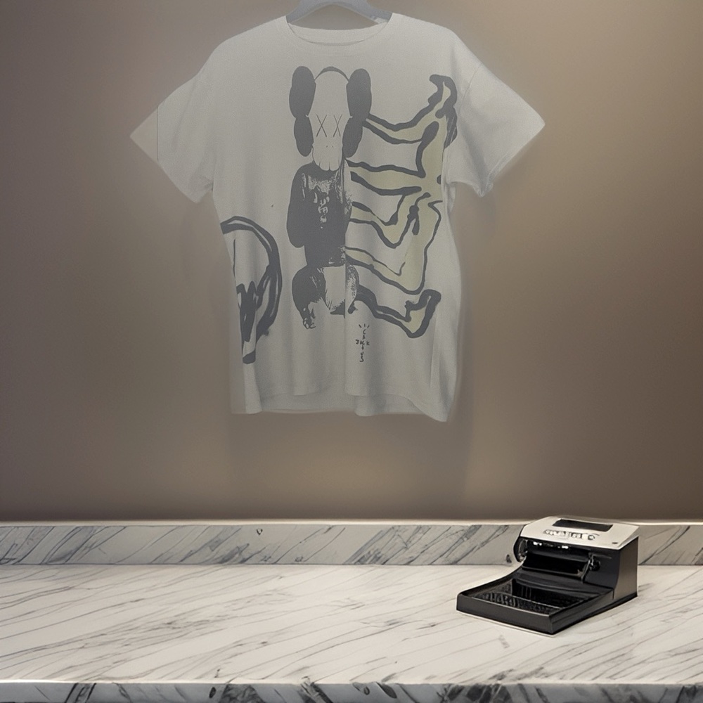 Travis Scott Cactus Jack + Kaws For Fragment Tee